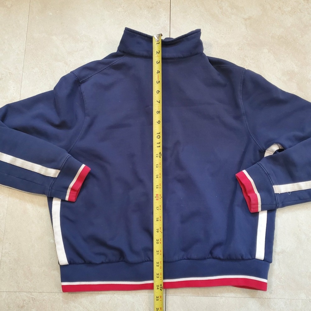 Vintage‎ Disney Sweatshirt XXL 2XL Kids Youth Sweater Full Zip Red White Blue - Picture 7 of 7